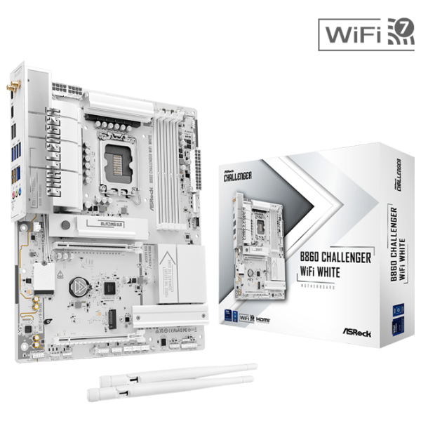 Материнская плата ASRock B860 CHALLENGER WIFI ATX  photo 6