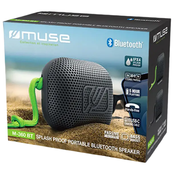 Boxă portabilă Muse M-360 Black 5 W photo 3