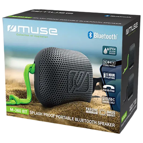 Boxă portabilă Muse M-360 Black 5 W photo 3