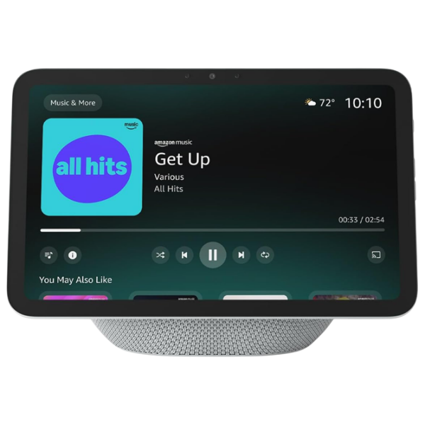 Boxă smart Amazon Echo Show 8 (4th Gen) 2025 Glacier White  photo 1