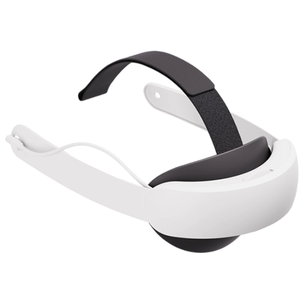 Ремешок для очков VR с аккумулятором Meta Elite Strap With Battery Белый Meta Quest 3S photo 1
