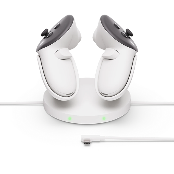 Зарядная станция для очков VR и контролеров Meta Compact Charging Dock Белый Meta Quest 3S photo 2