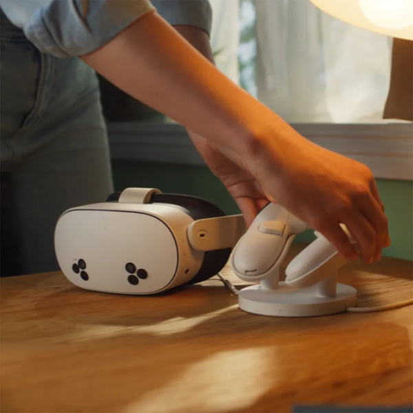 Зарядная станция для очков VR и контролеров Meta Compact Charging Dock Белый Meta Quest 3S photo 5