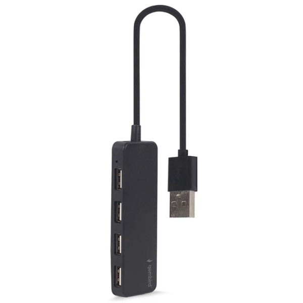 Адаптер Hub Gembird UHB-U2P4-06 Черный USB Type-A photo 2