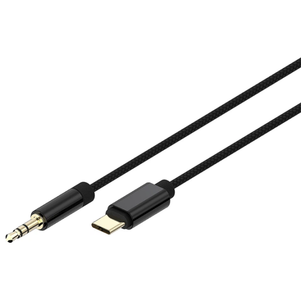 Аудио кабель Cablexpert CCA-CM3.5M-1.5M USB Type-C / 3.5 mm Черный  photo 2