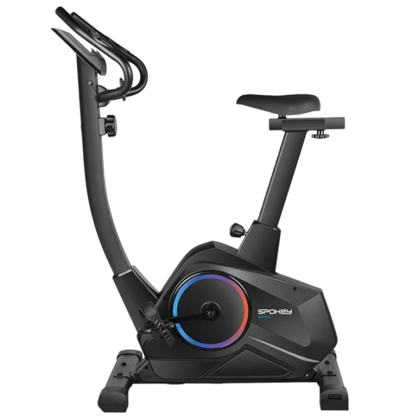 Bicicletă fitness Spokey Ares Black , 120 kg photo 2