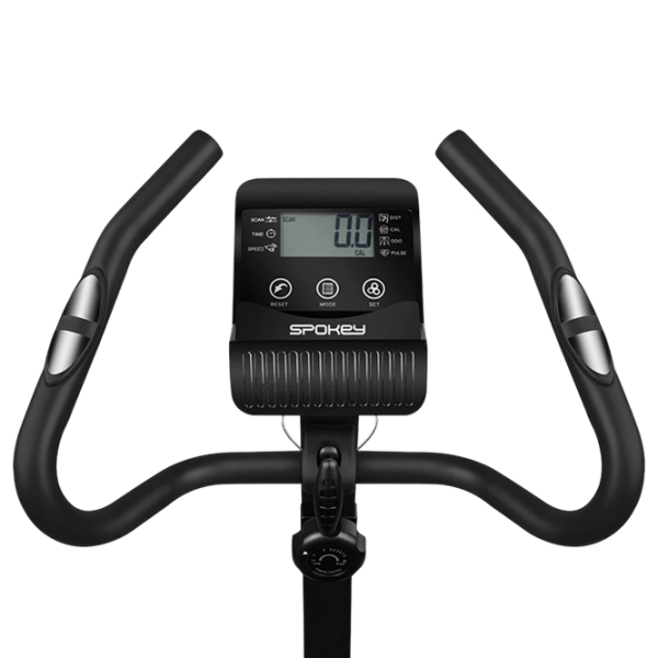Bicicletă fitness Spokey Ares Black , 120 kg photo 3