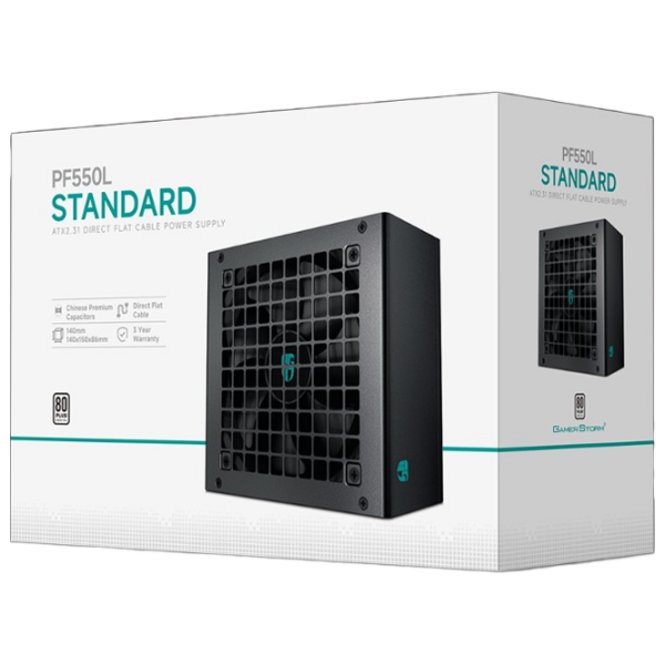 Sursă de alimentare Deepcool GamerStorm PF550L 550 W Black  photo 8