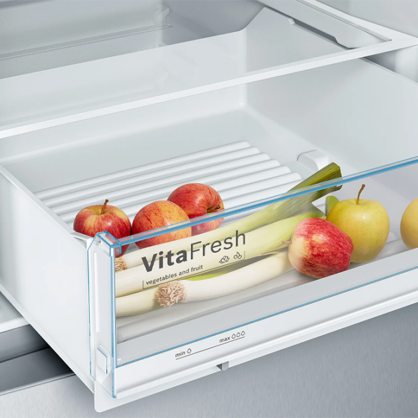 Frigider Bosch KGV58VLEAS Inox 377l / No Frost, 126l / Low Frost, E photo 5