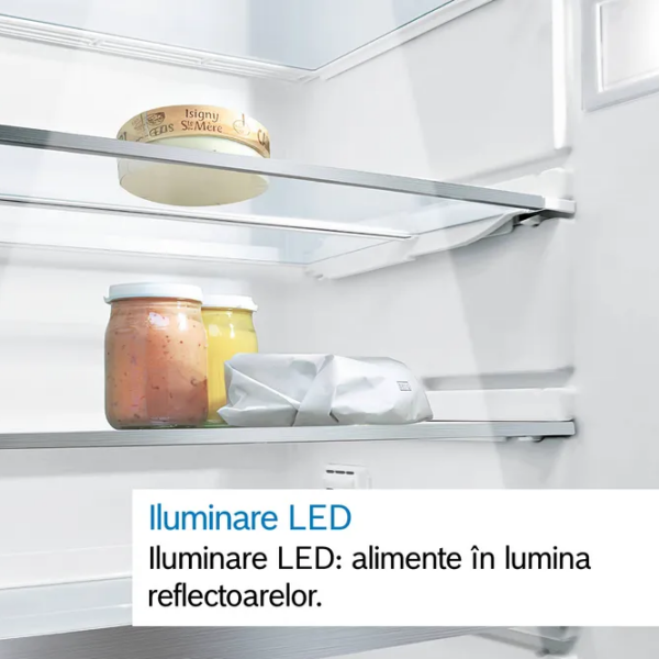 Frigider Bosch KGV58VLEAS Inox 377l / No Frost, 126l / Low Frost, E photo 11