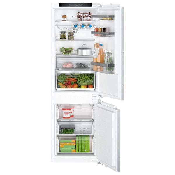 Frigider Bosch KIN86VFE0 White 184l / No Frost, 76l / No Frost, E photo 1