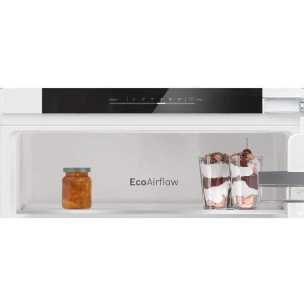 Frigider Bosch KIN86VFE0 White 184l / No Frost, 76l / No Frost, E photo 2