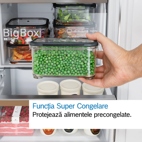 Frigider Bosch KIN86VFE0 White 184l / No Frost, 76l / No Frost, E photo 11
