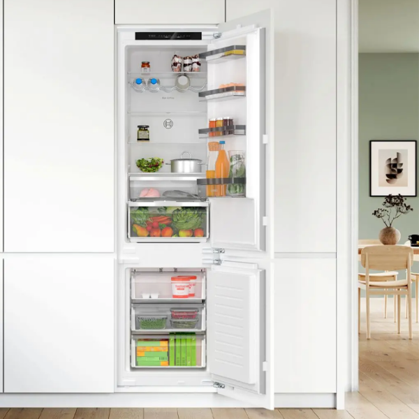 Frigider Bosch KIN96VFD0 White 215l / No Frost, 75l / No Frost, D photo 2