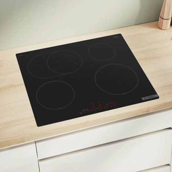 Plită încorporabilă cu inducție Bosch PIF61RHB1E Black Sticlă ceramică, 7400 W photo 4