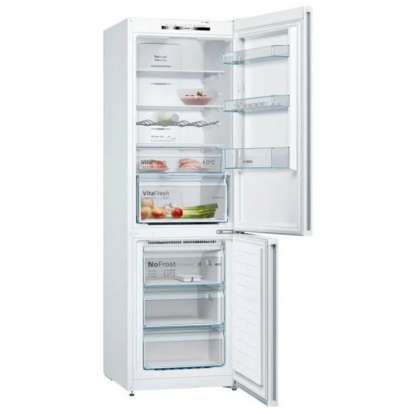 Frigider Bosch KGN36VWED White 237l / No Frost, 89l / No Frost, E photo 3