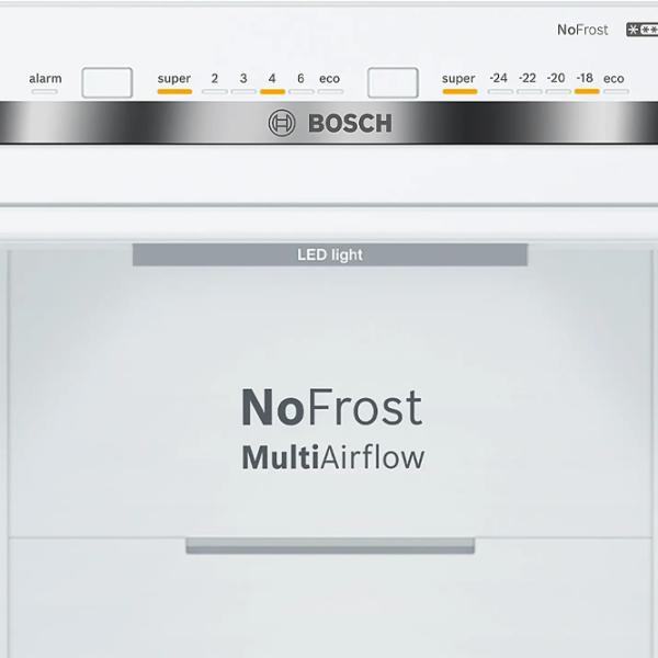 Frigider Bosch KGN36VWED White 237l / No Frost, 89l / No Frost, E photo 4