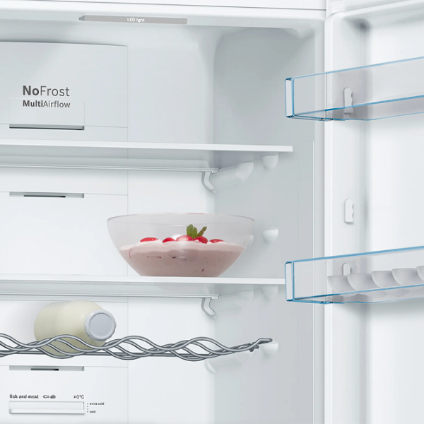 Frigider Bosch KGN36VWED White 237l / No Frost, 89l / No Frost, E photo 5