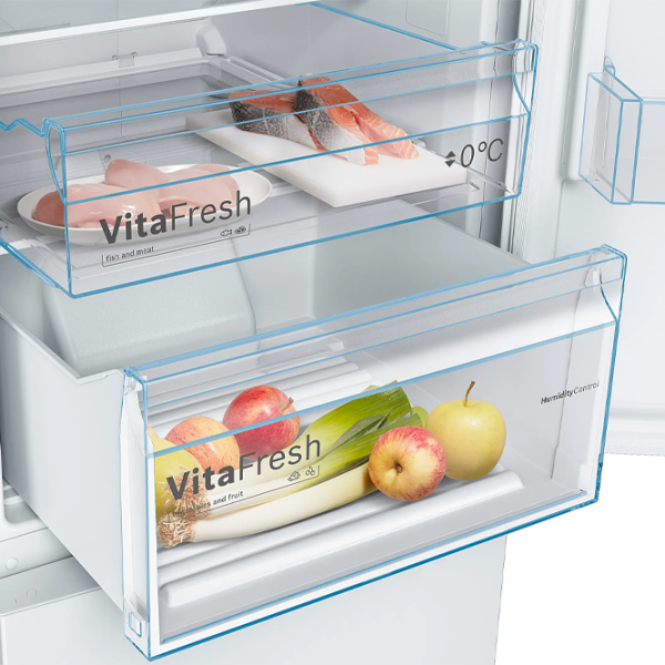 Frigider Bosch KGN36VWED White 237l / No Frost, 89l / No Frost, E photo 6