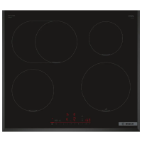 Plită încorporabilă cu inducție Bosch PIF651HC1E Black Sticlă ceramică, 7400 W