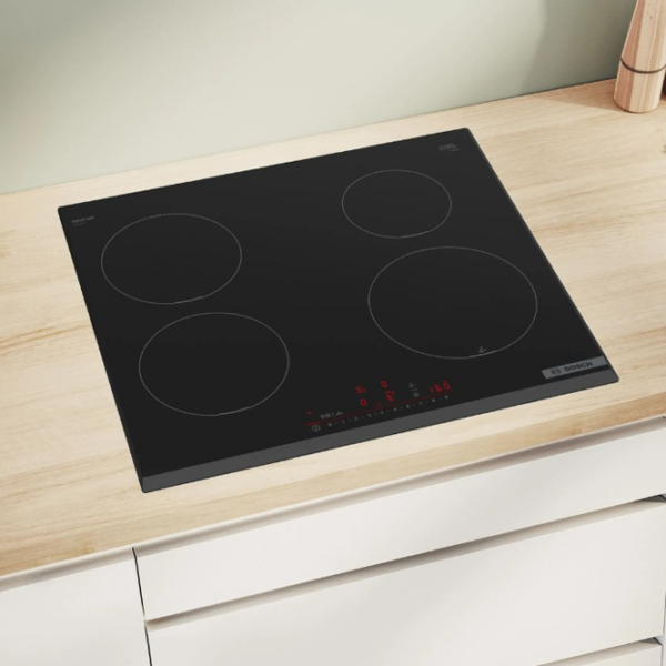 Plită încorporabilă cu inducție Bosch PIF651HC1E Black Sticlă ceramică, 7400 W photo 2