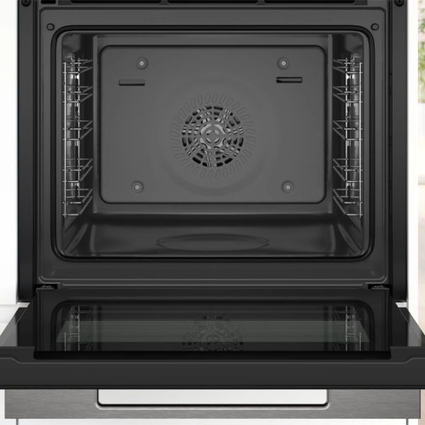 Cuptor încorporabil Bosch HBG7341B1 Black A+, 71 l photo 3