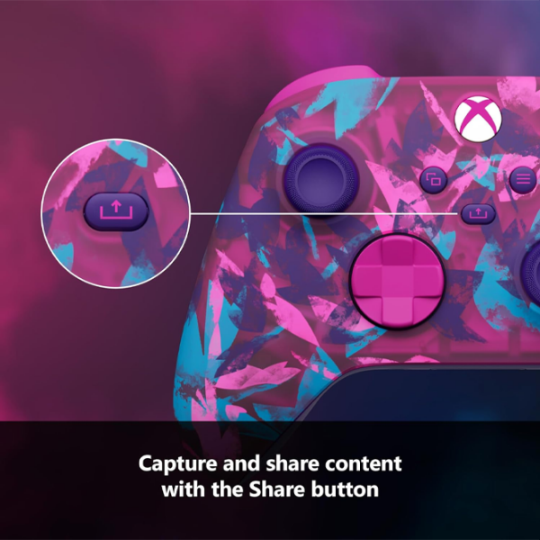 Gamepad Microsoft Xbox Series Special Edition Heart Breaker Fără fir / 13 buttons photo 7