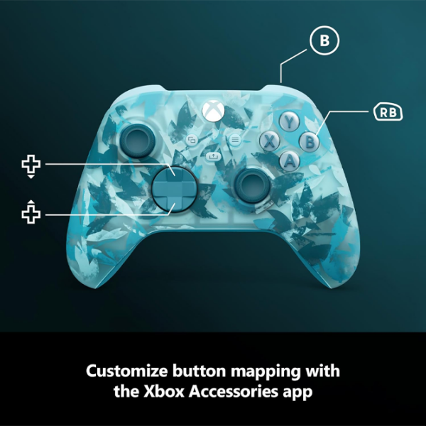 Gamepad Microsoft Xbox Series Special Edition Ice Breaker Fără fir / 13 buttons photo 6