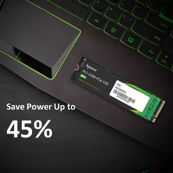 SSD Apacer AS2280F4L M.2 NVMe 1 TB Viteza de citire: 10500 MB/s,
Viteza de inscriere: 8700 MB/s photo 3