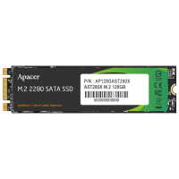 SSD Apacer AST280X M.2 128 GB Viteza de citire: 520 MB/s,
Viteza de inscriere: 500 MB/s