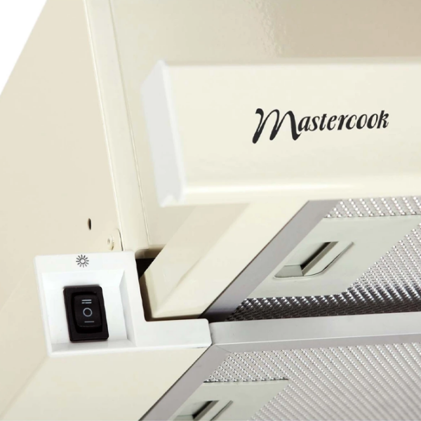 Hotă Mastercook Storm 1200 Beige 60 cm, Recirculare, 1200 m³/h photo 3