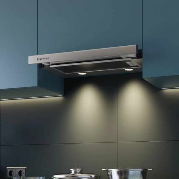 Hotă Mastercook STORM 700 Inox 50 cm, Recirculare, 700 m³/h photo 4