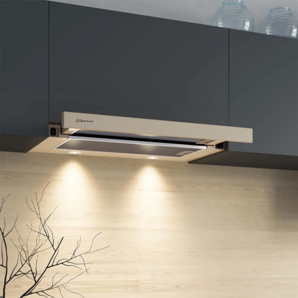 Hotă Mastercook STORM 700 Beige 50 cm, Recirculare, 700 m³/h photo 4