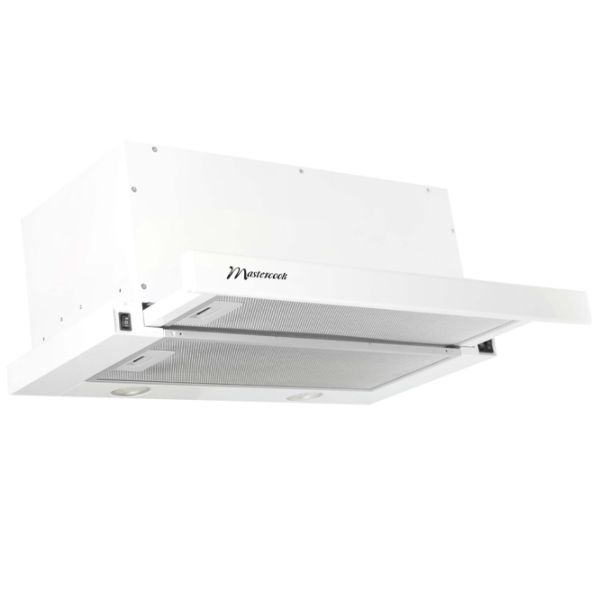 Hotă Mastercook Storm 1200 White 60 cm, Recirculare, 1200 m³/h photo 3