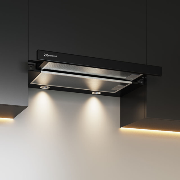 Hotă Mastercook STORM 700 Black 60 cm, Recirculare, 700 m³/h photo 6