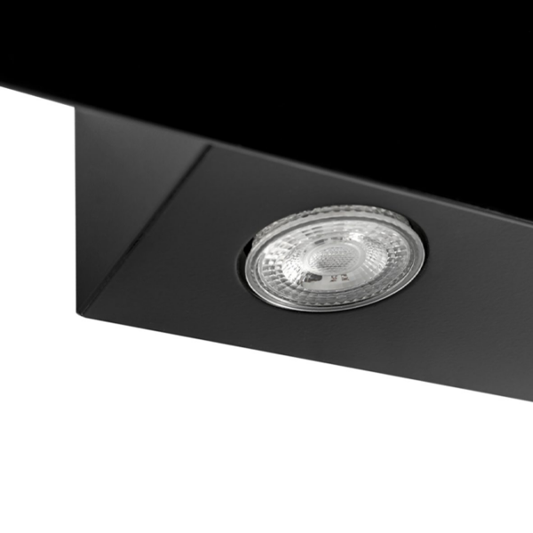 Hotă Mastercook Tivano 700 Sensor LED Black 60 cm, Recirculare, 700 m³/h photo 3