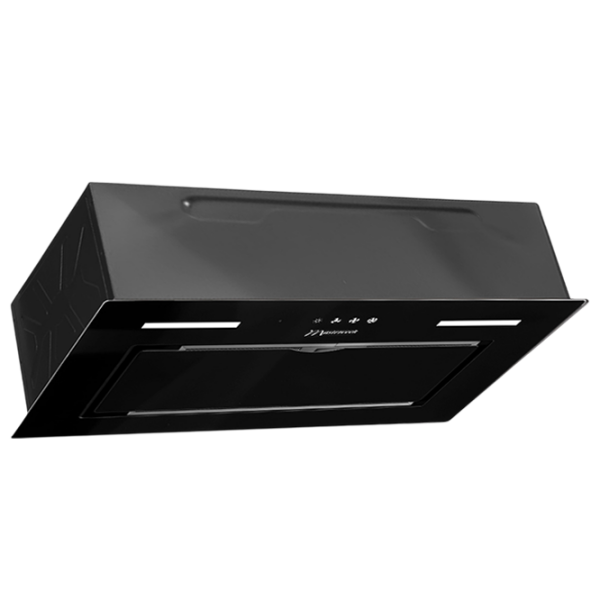 Hotă Mastercook Bora 850 Sensor FG LED Black 52 cm, Recirculare, 850 m³/h photo 1