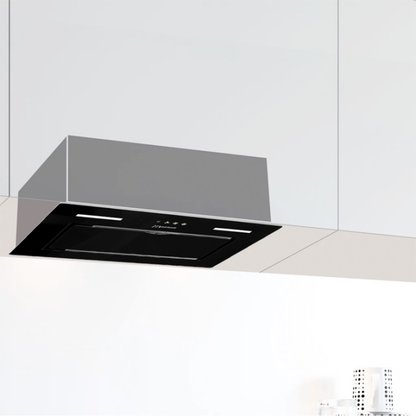 Hotă Mastercook Bora 850 Sensor FG LED Black 52 cm, Recirculare, 850 m³/h photo 3