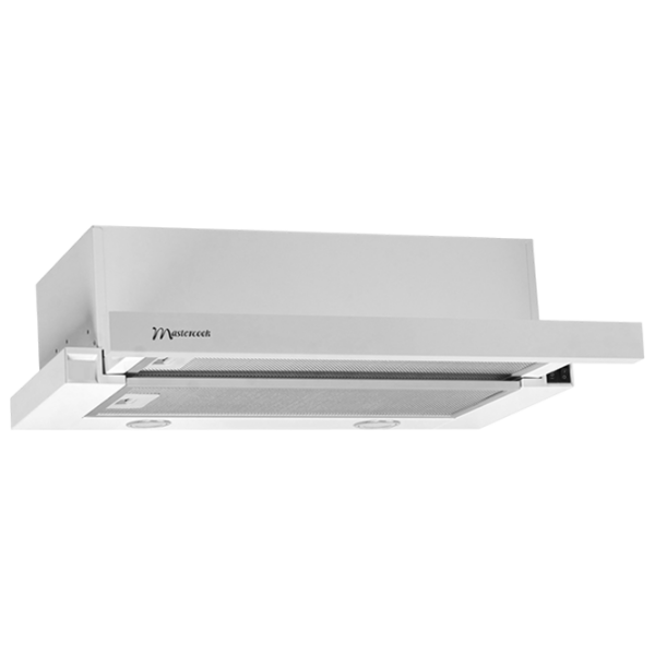 Hotă Mastercook Solaris 700 LED White 60 cm, Recirculare, 700 m³/h photo 1
