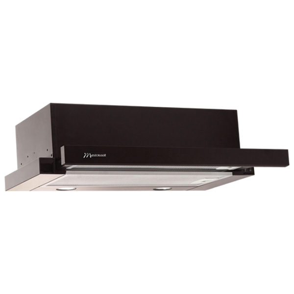 Hotă Mastercook Solaris 700 LED Black 60 cm, Recirculare, 700 m³/h photo 1