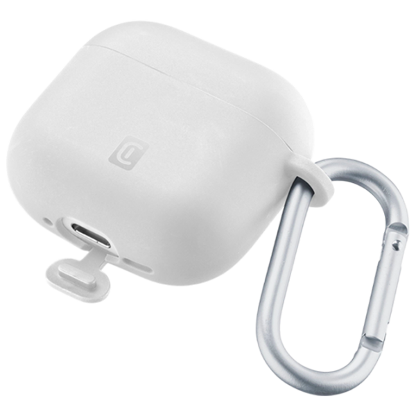 Чехол для наушников Apple AirPods Pro 3 (AirPods Pro 3 Bounce) Белый Cellularline, Силикон photo 2