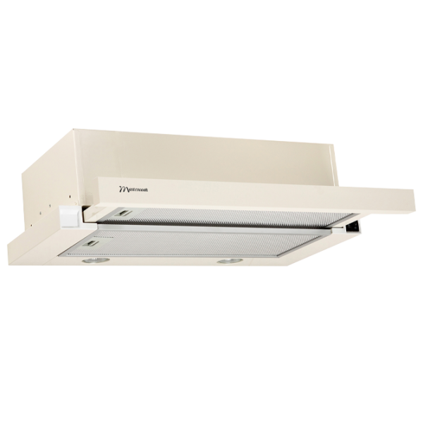 Hotă Mastercook Solaris 700 LED Beige 60 cm, Recirculare, 700 m³/h photo 1