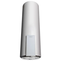 Hotă Tornado Tube Island 1200 LED White 40 cm, Recirculare, 1200 m³/h
