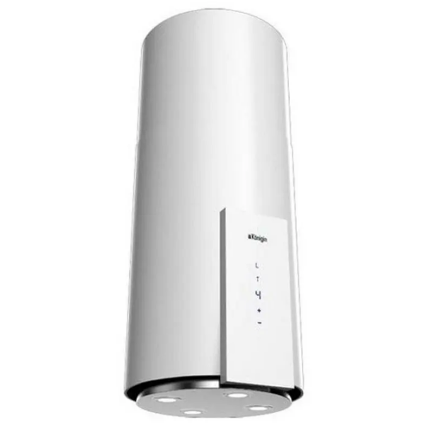 Hotă Tornado Tube Island 1200 LED White 40 cm, Recirculare, 1200 m³/h photo 2