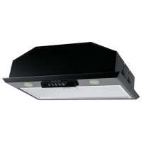 Hotă Mastercook Modul 700 LED Black 52 cm, Recirculare, 700 m³/h