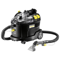 Aspirator cu spălare KARCHER Puzzi 8/1 Go!Further Black  | Umedă | Container | 