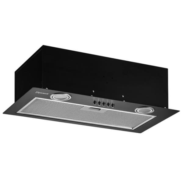 Hotă Mastercook Dryth 960 LED Black 52 cm, Recirculare, 960 m³/h photo 2