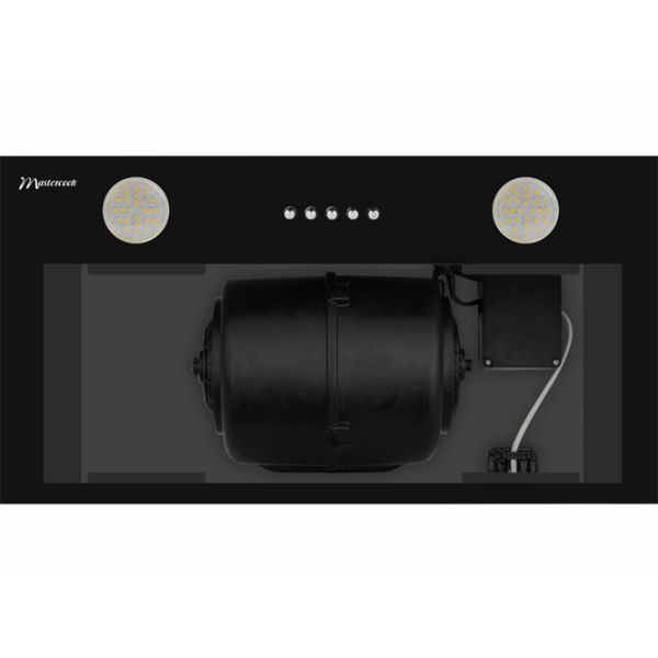 Hotă Mastercook Dryth 960 LED Black 52 cm, Recirculare, 960 m³/h photo 7