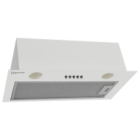 Hotă Mastercook Dryth 700 LED White 52 cm, Recirculare, 700 m³/h