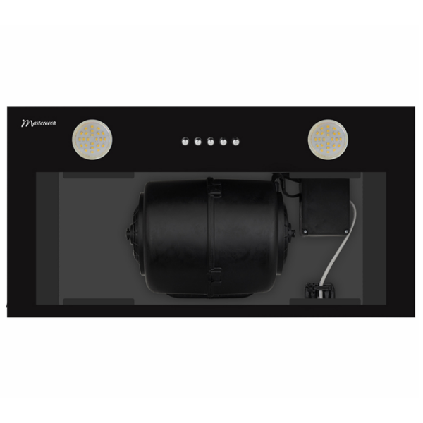 Hotă Mastercook Dryth 700 LED Black 52 cm, Recirculare, 700 m³/h photo 6